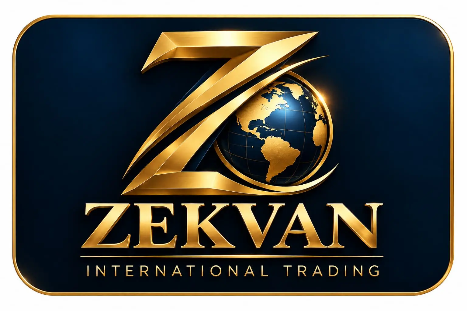 Logotipo oficial ZEKVAN International Trading